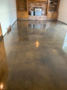 stained concrete Omaha